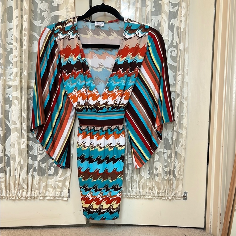 Colorful Chevron Pattern top